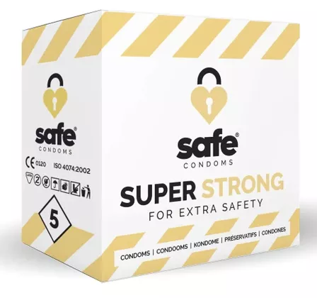 Safe Super Strong Condooms 5st (6 stuks)